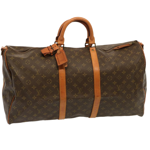 LOUIS VUITTON Monogram Keepall Bandouliere 55 Bag Vintage M41414 LV Auth 70373 - Picture 1 of 16